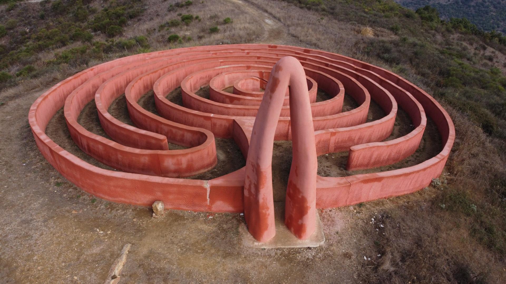Labirinto di Arianna, Fiumara d’Arte in Sicily